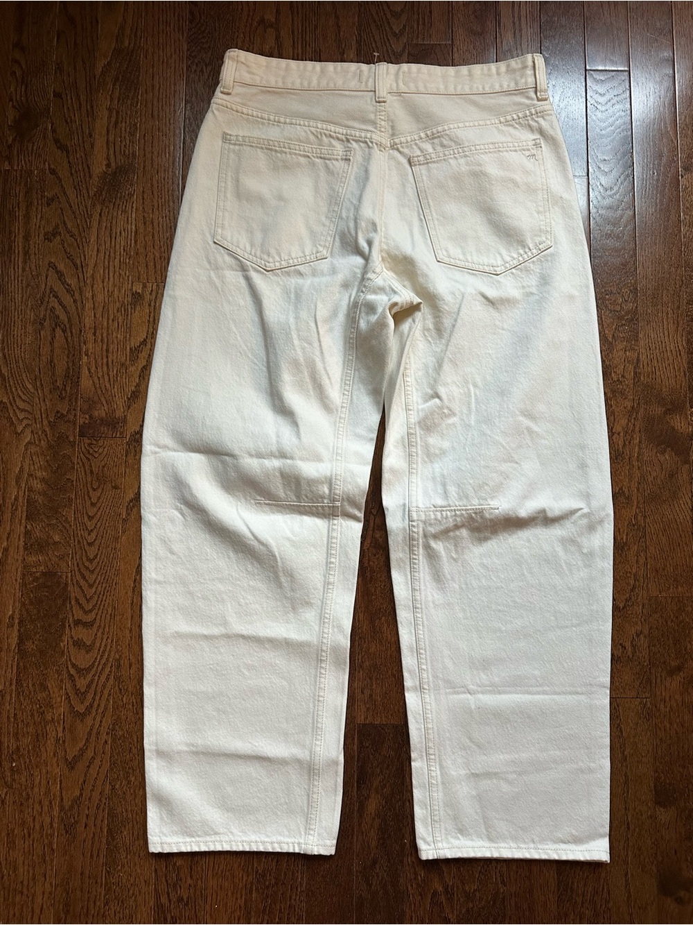 NWT Madewell Darted Barrel-Leg Jean Vintage Canvas 27 - Picture 12 of 15